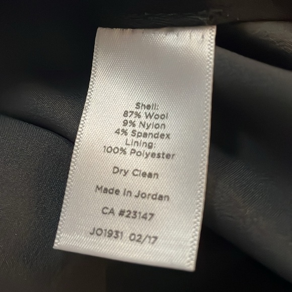 Talbots wool blend trousers Straight Gray Size 6 Business Casual Career Office - Picture 11 of 12